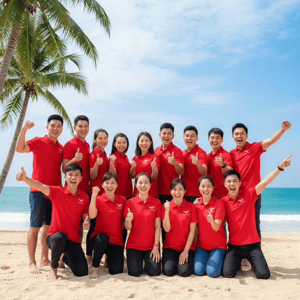 Đồng phục team building